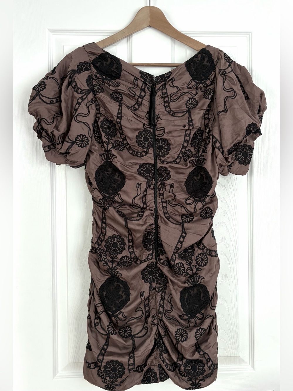 Free People Ramona Ribbon Floral Dress Size M - Picture 5 of 5
